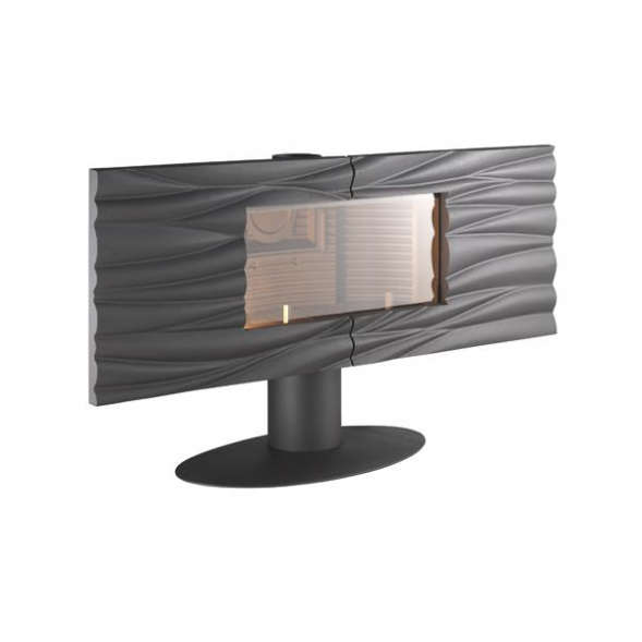 Litinova krbova kamna GAYA antracit