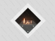 Настенный биокамин Lux Fire &amp;quot;Диамант 1&amp;quot; XS