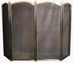 Экран для камина защитный