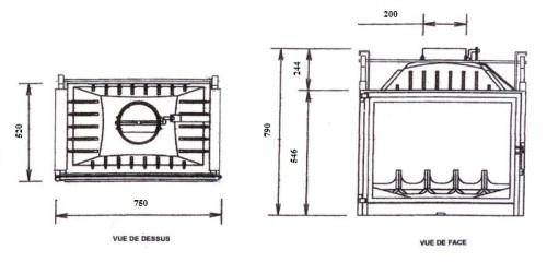 Топка DECO 760