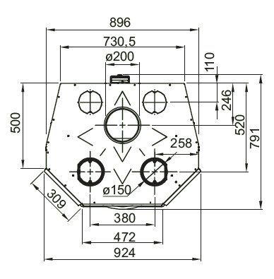 Monoblocco 750 Prismatico